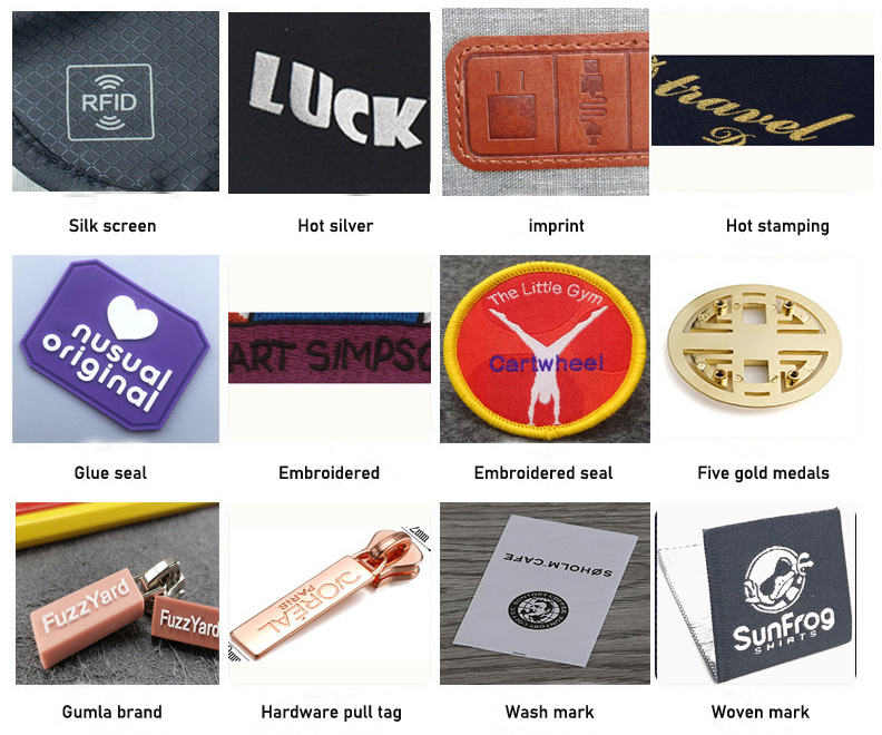 custom logo messenger bag