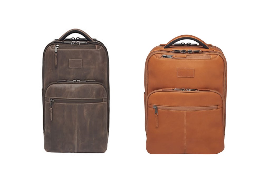 leather backpack purse