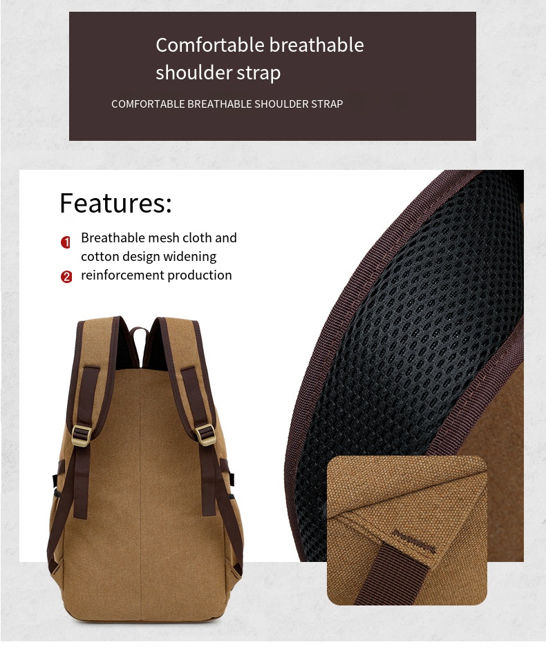 mens backpacks canvas