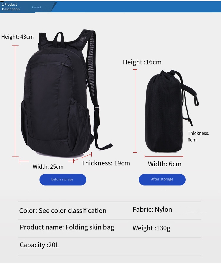 freerain22 waterproof packable backpack