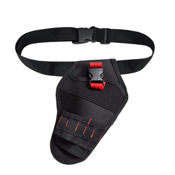 Wholesale black electrician tool pouch with belt