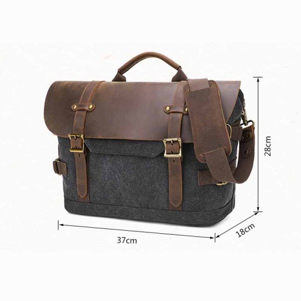 designer messenger bags size