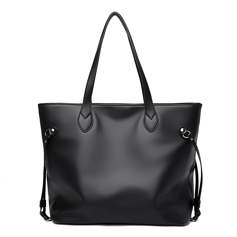 louis vuitton black tote bag