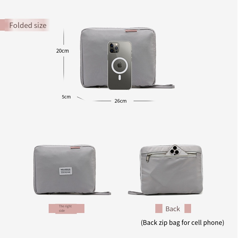 lasulen large capacity folding travel bag