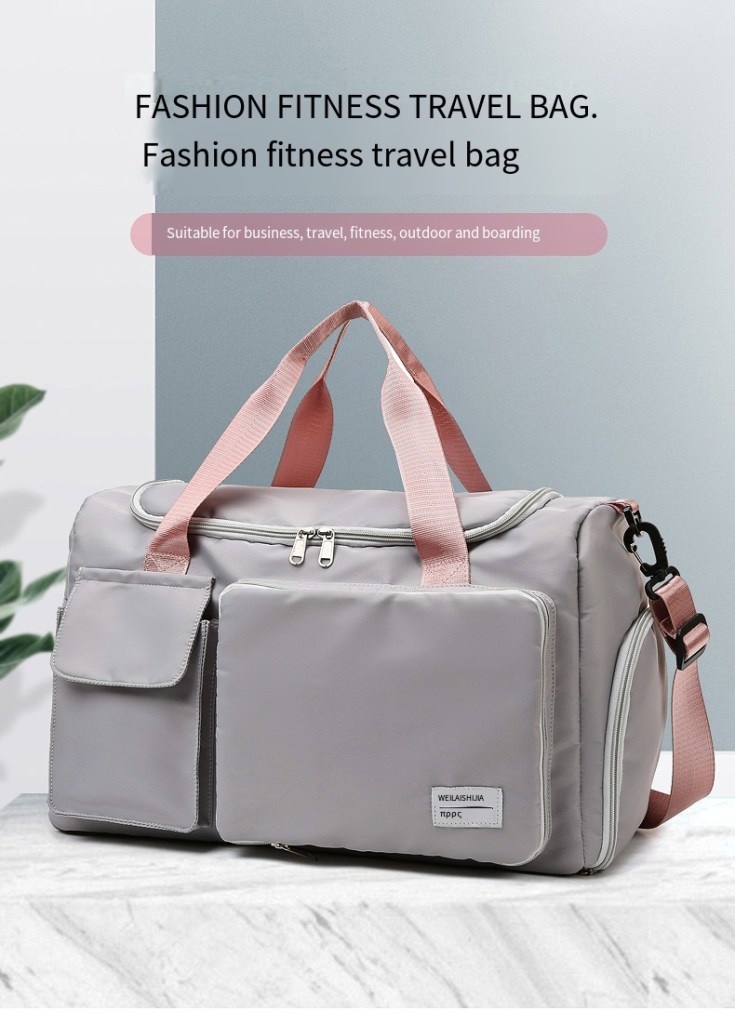 Folding travel bag large capacity waterproof