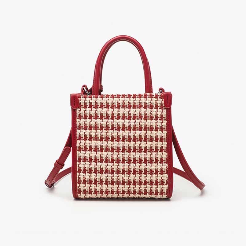 Wholesale small faux leather tote bag for women