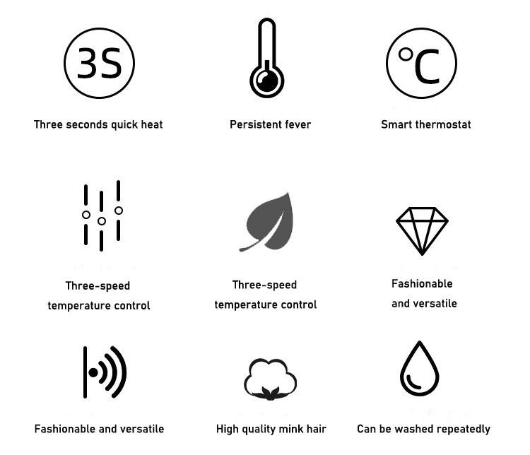 Features of best heated scarves