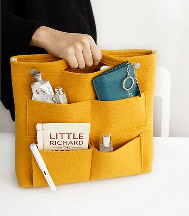 tote bag with front pocket