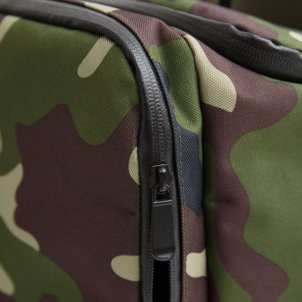 military duffel bag with zipper
