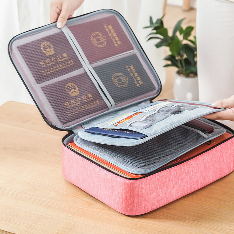 travel organizer for documents