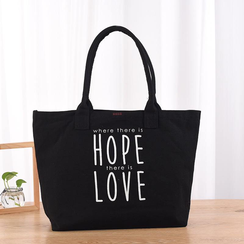 Custom extra large promotional cotton tote bags