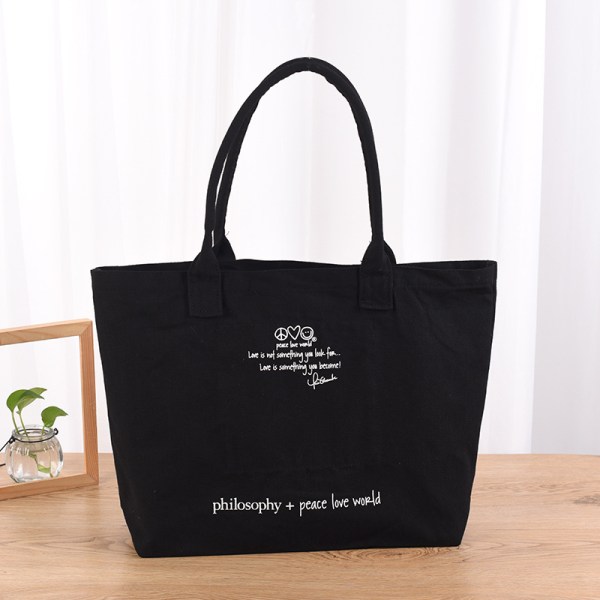 large black tote bag