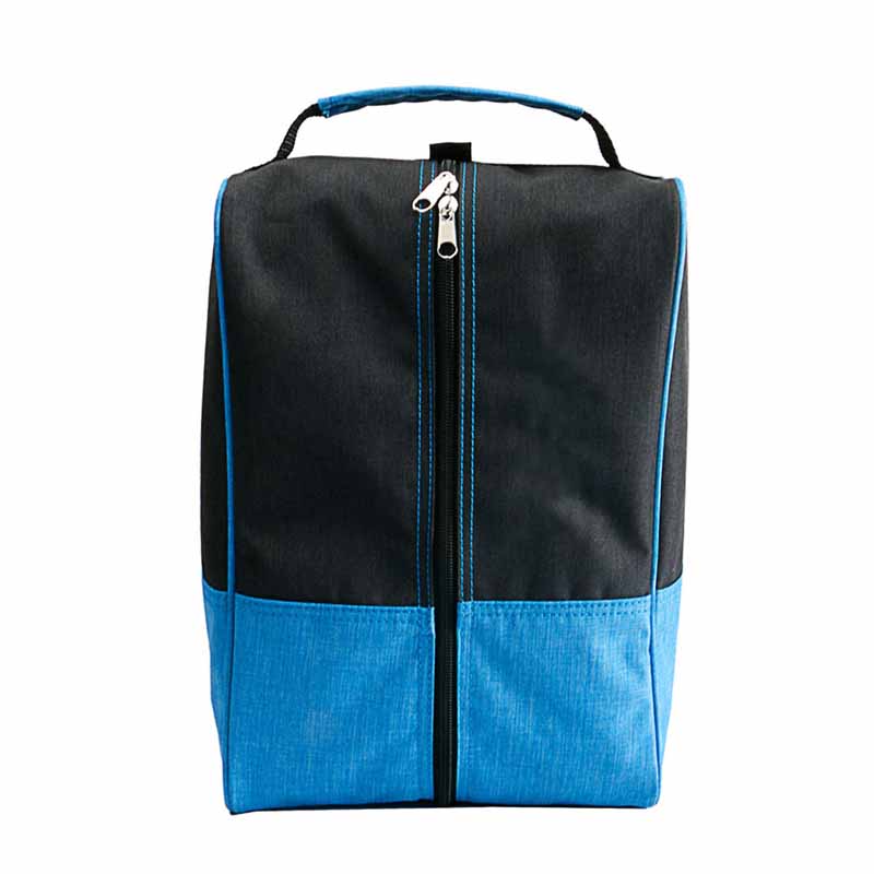 Custom nylon blue sports golf bag for shoes