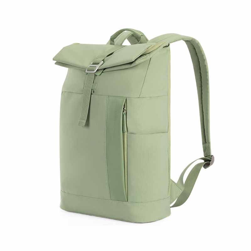 Custom waterproof roll top backpack