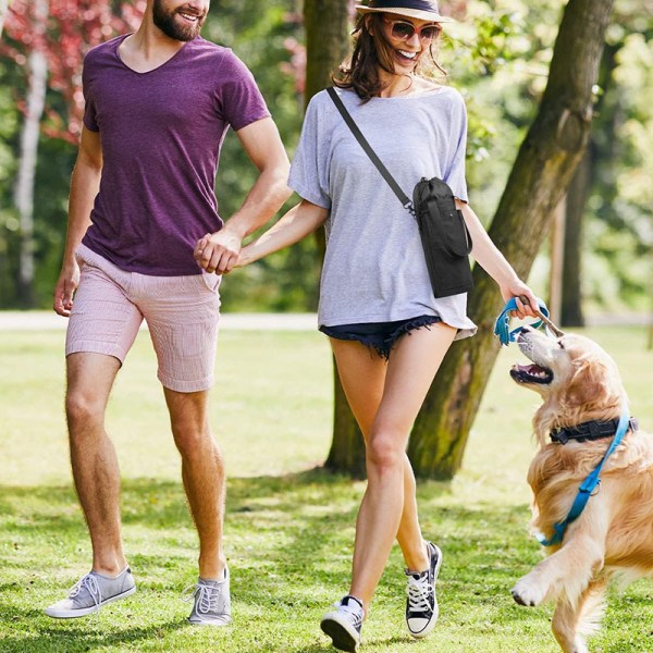 Customized portable crossbody water cup bag with detachable shoulder strap