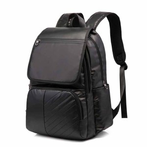 Custom made black school bag