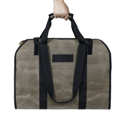 waxed canvas bag