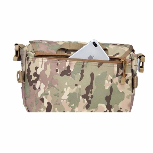 Oxford waterproof camo messenger bag