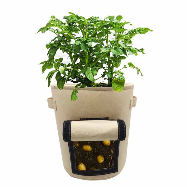 felt planter bags