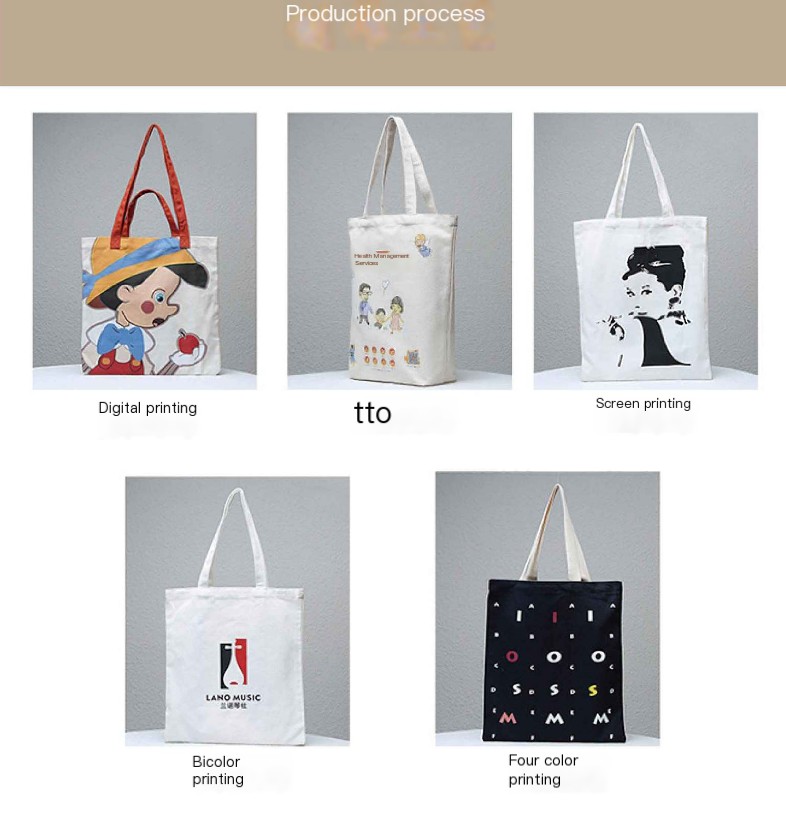organic cotton canvas tote bags