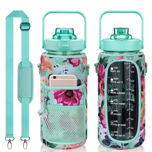32oz lockable cross-body sports water bottle bag