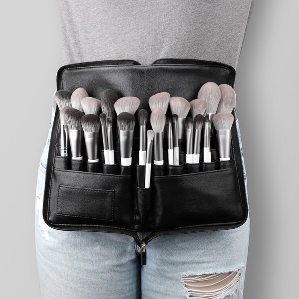 PU zipper waist bag
