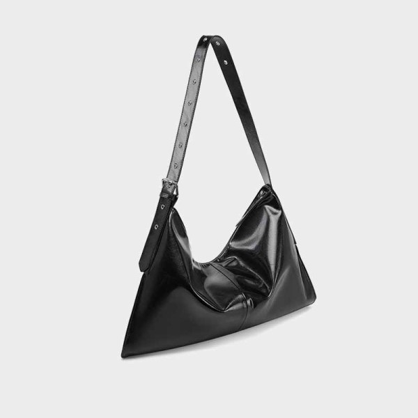 small black shoulder bag