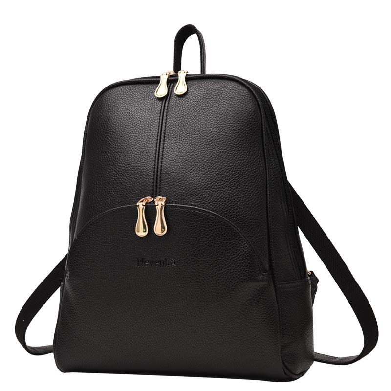 leather women's backpack purse