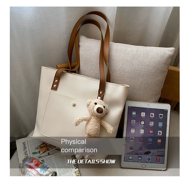 pu leather laptop tote bag women's
