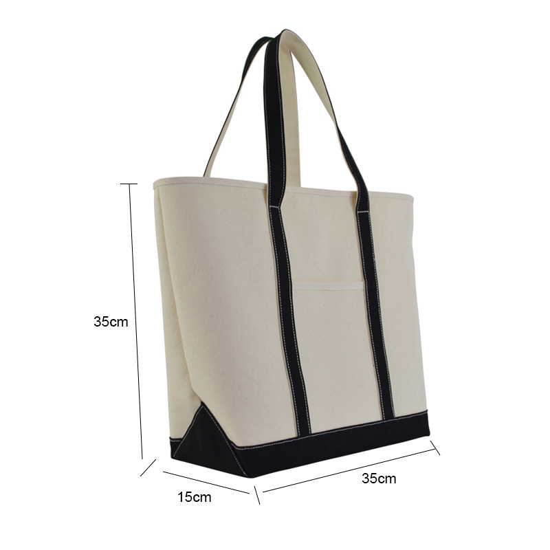 cotton canvas extra large tote bags