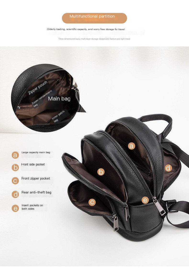 women's leather backpacks