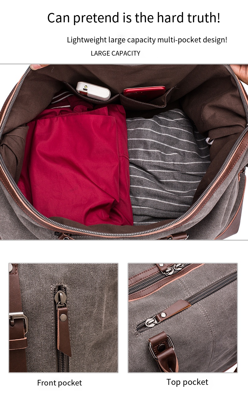 large canvas travel bag