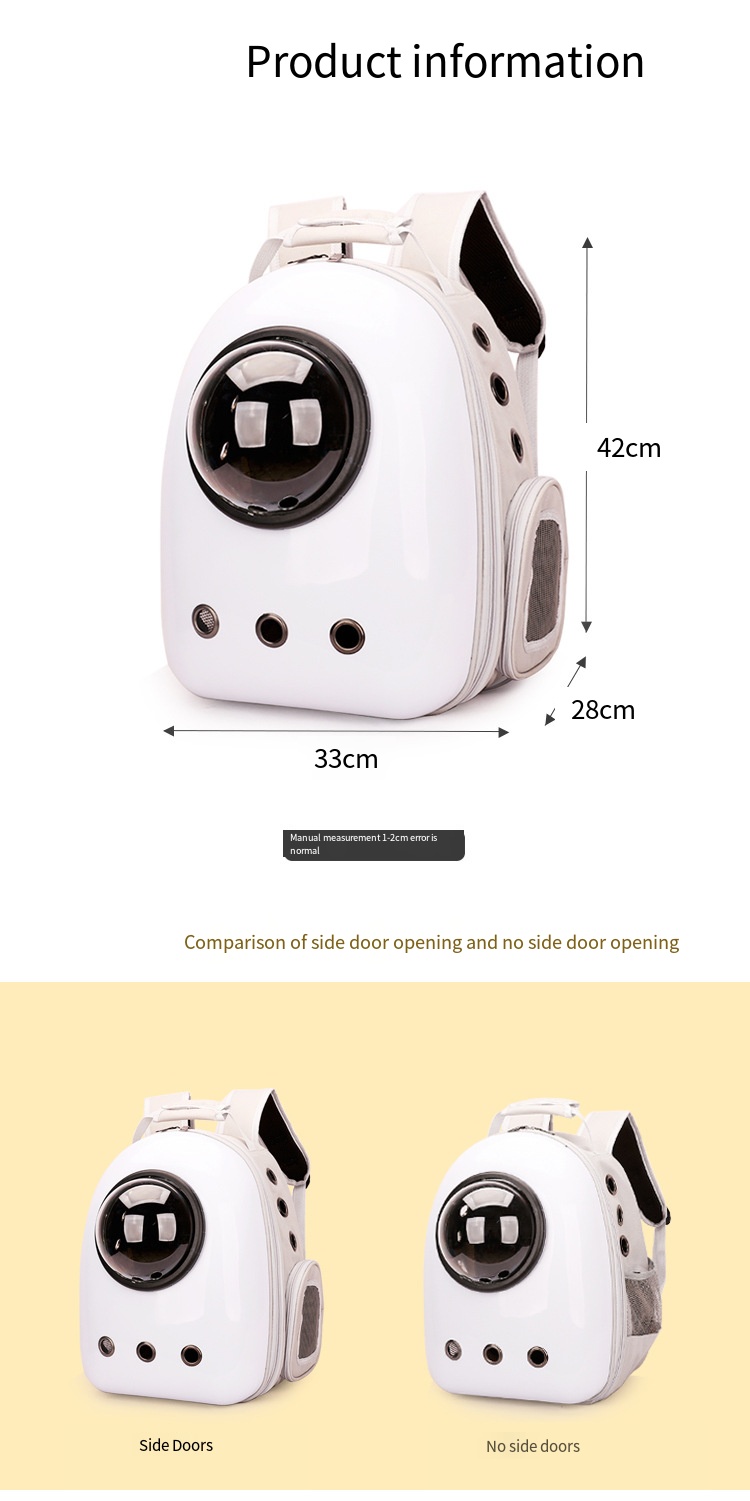large cat carrier backpack