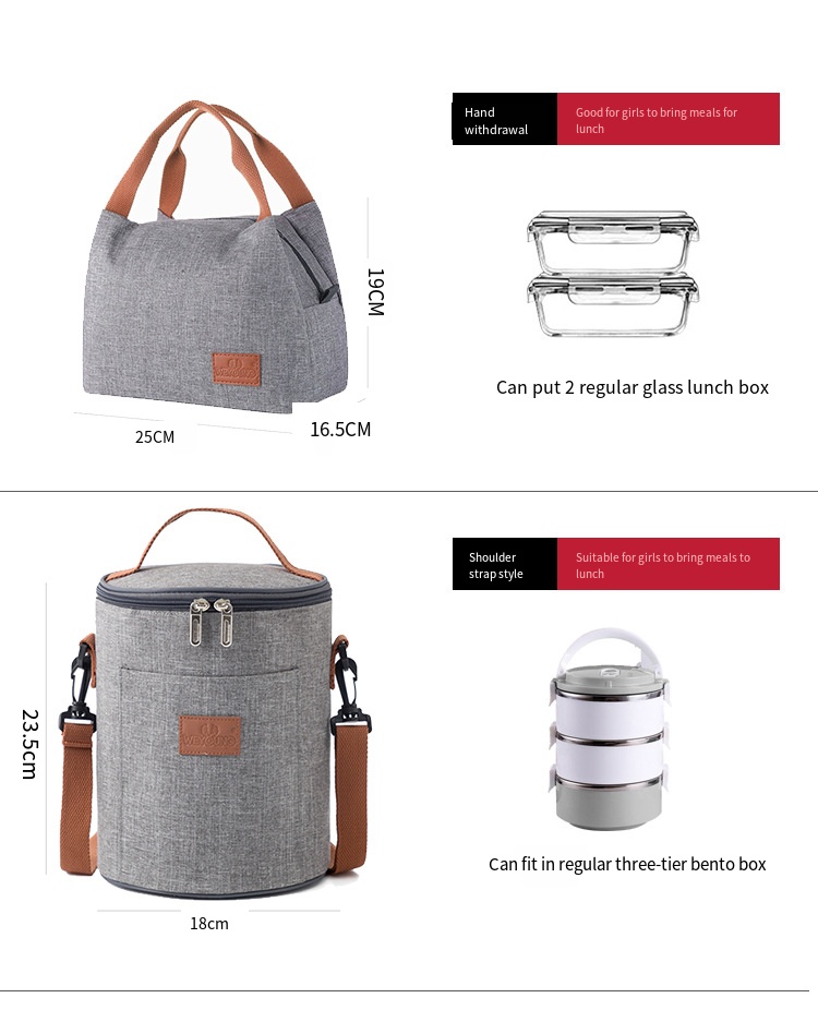 women's designer lunch bag