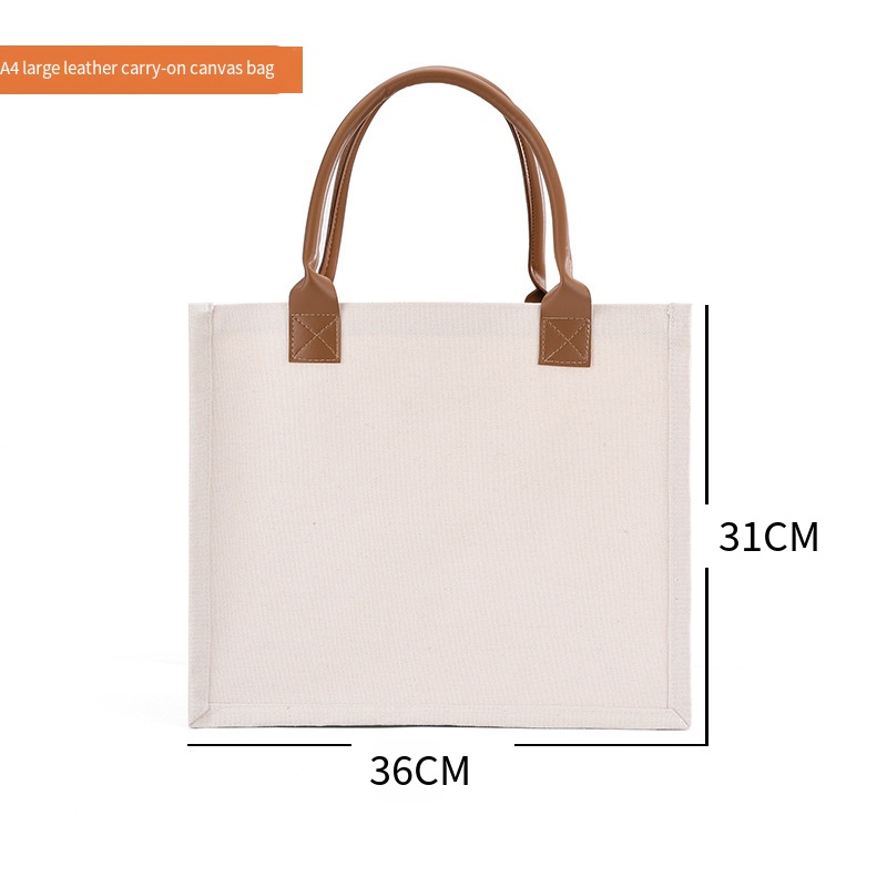 eco canvas tote bag