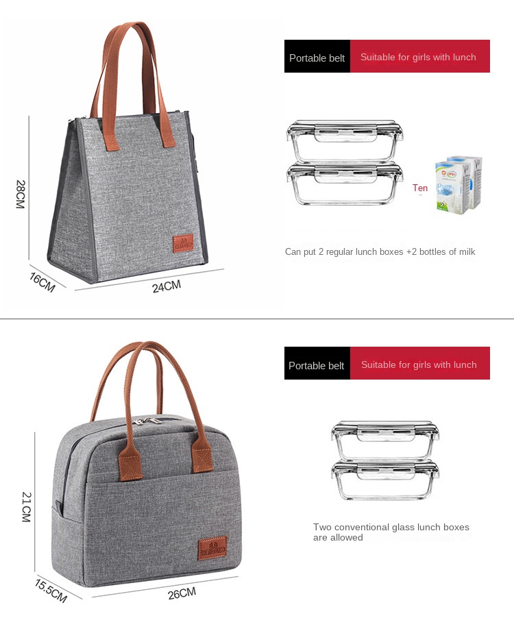 women's large lunch bags