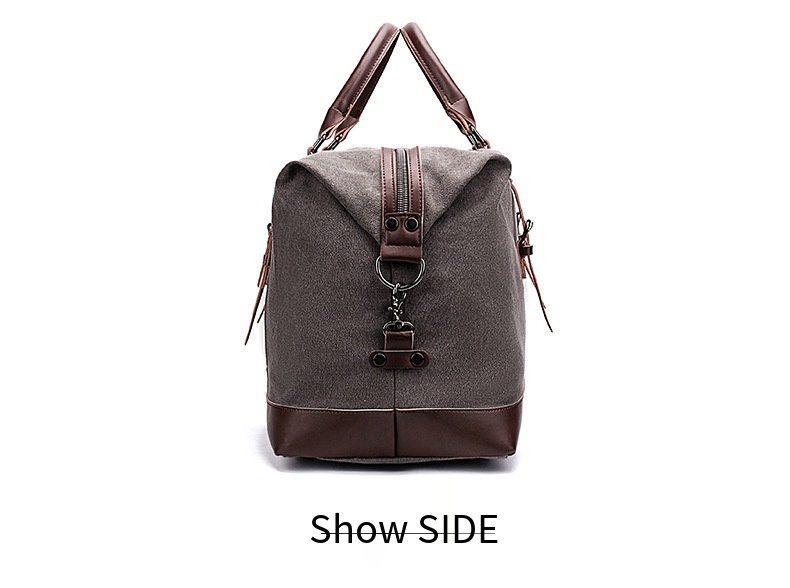 canvas travel bag