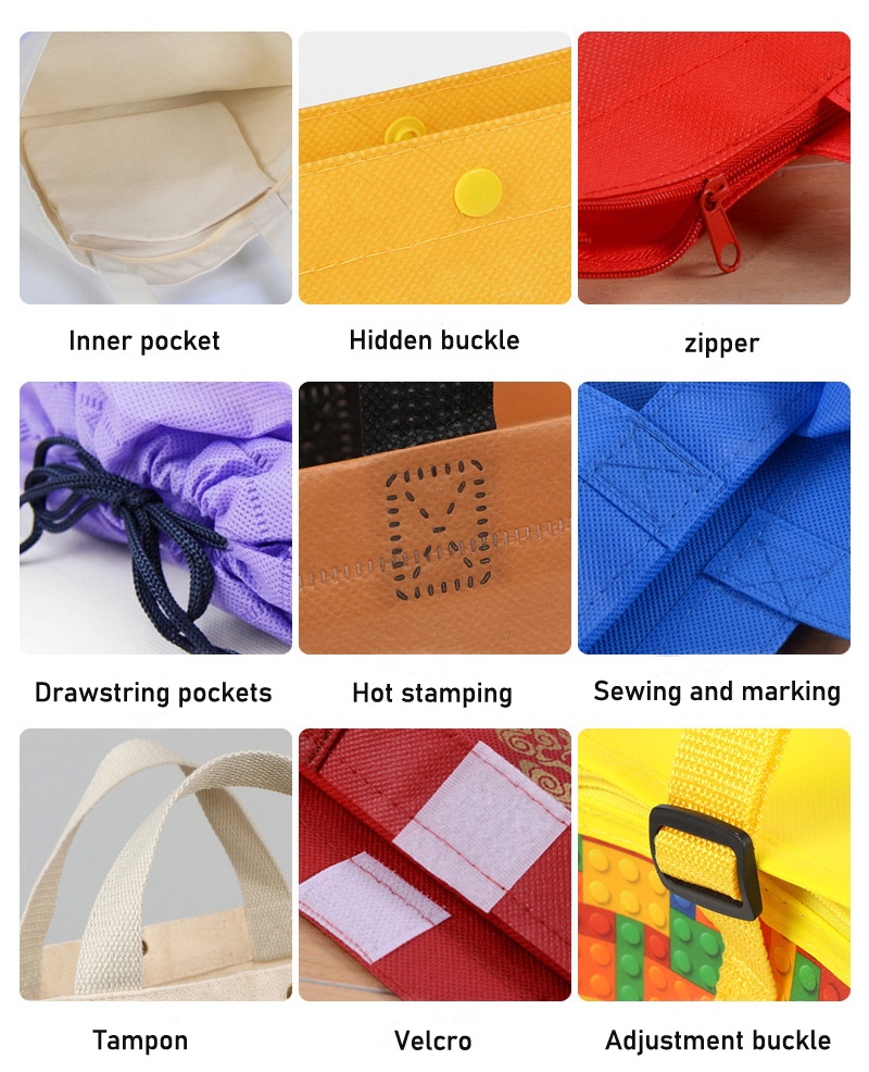 Accessory process of tote bag manufacturing