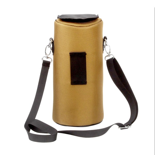 Cylindrical camera crossbody bag