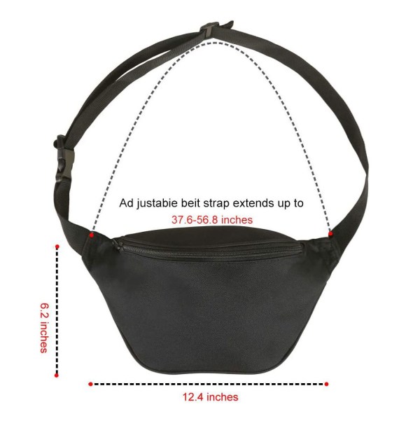 coach belt bag size
