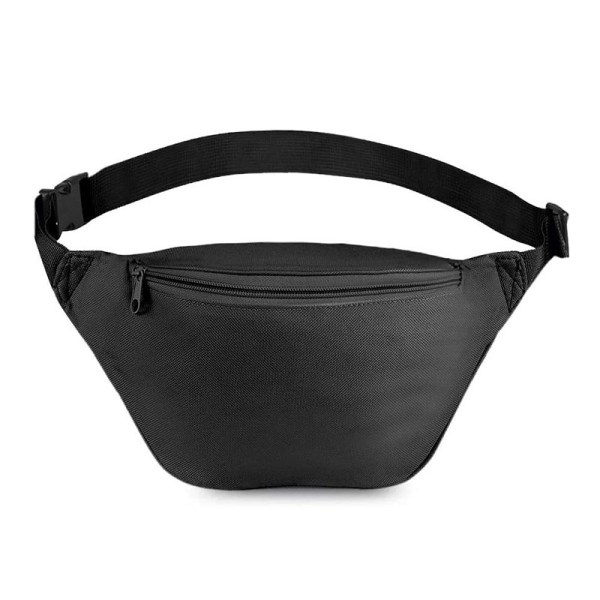 Custom black chest bag coach belt bag for men