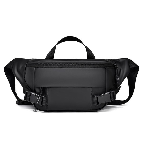Wholesale mens black polyester coach fanny pack