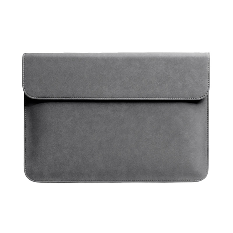 Wholesale matte PU laptop sleeve for macbook 15.6