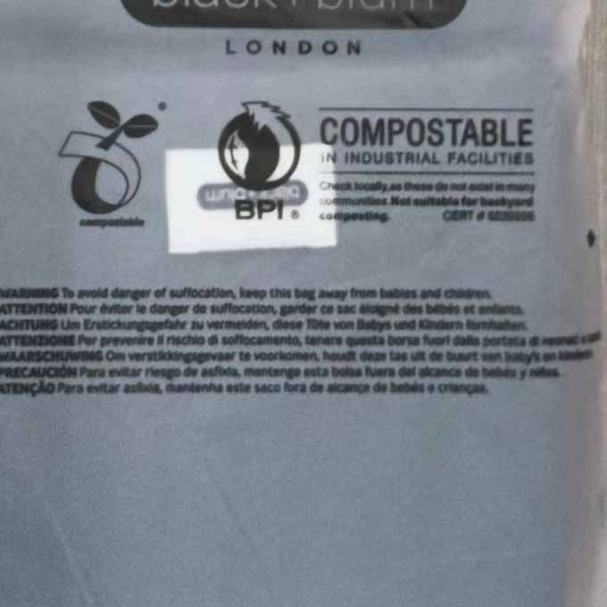 customzed compostable bag