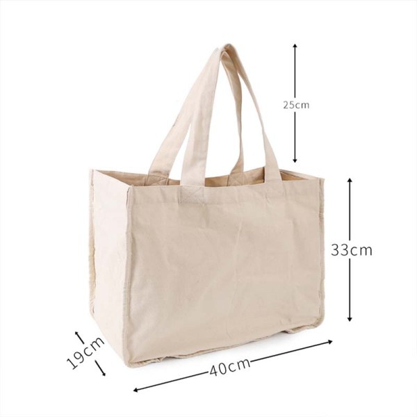 Cotton hand shopping bag