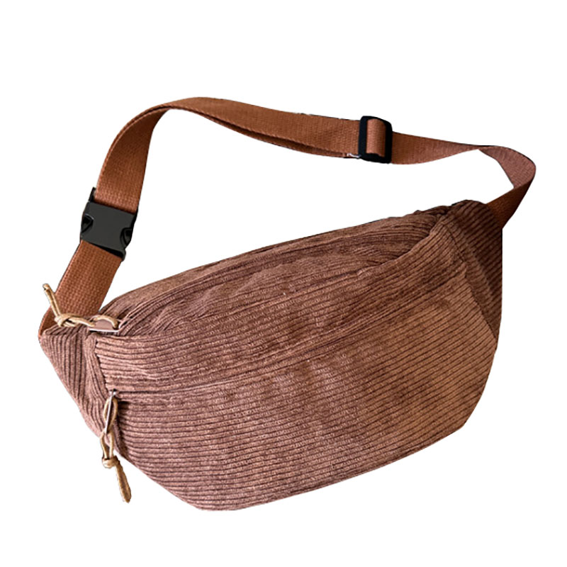 Custom waist chest bag crossbody sling bag for ladies