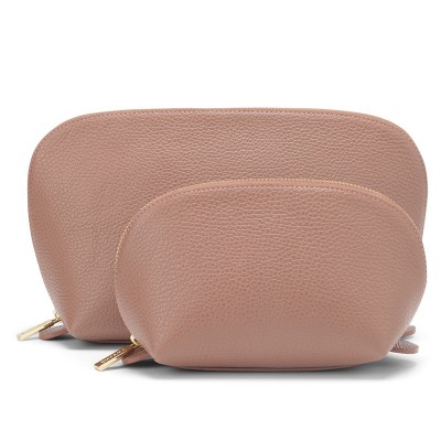 Cuyana Leather Travel Case Makeup Bag