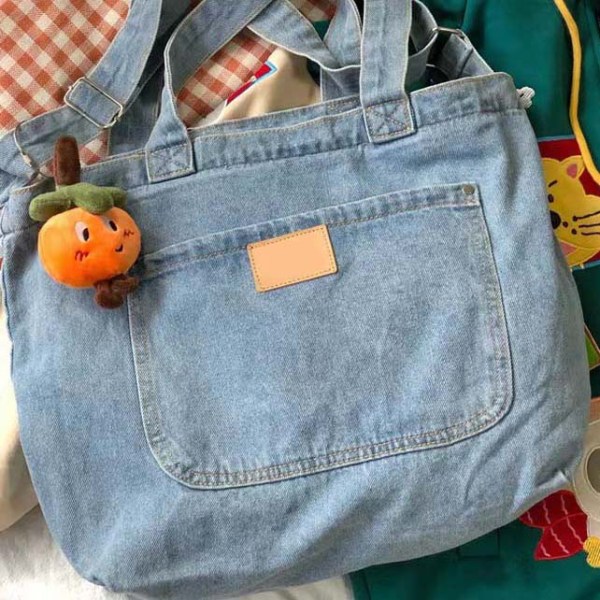 denim crossbody bag