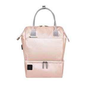 Custom made diaper bag tote mommy bag with usb