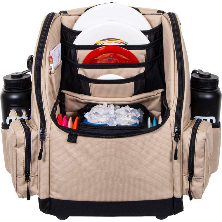 disc golf bag with cooler